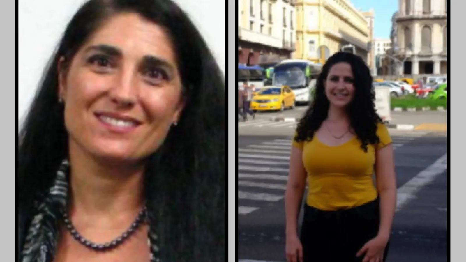 Dr. Ana del Sarto and Ashlee Dauphinais